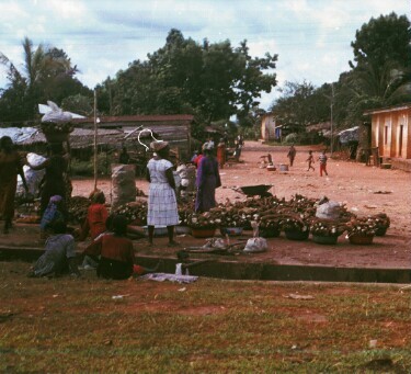 Eke Ukwu, Agbagwu former slave market showing the goat shed or stalls