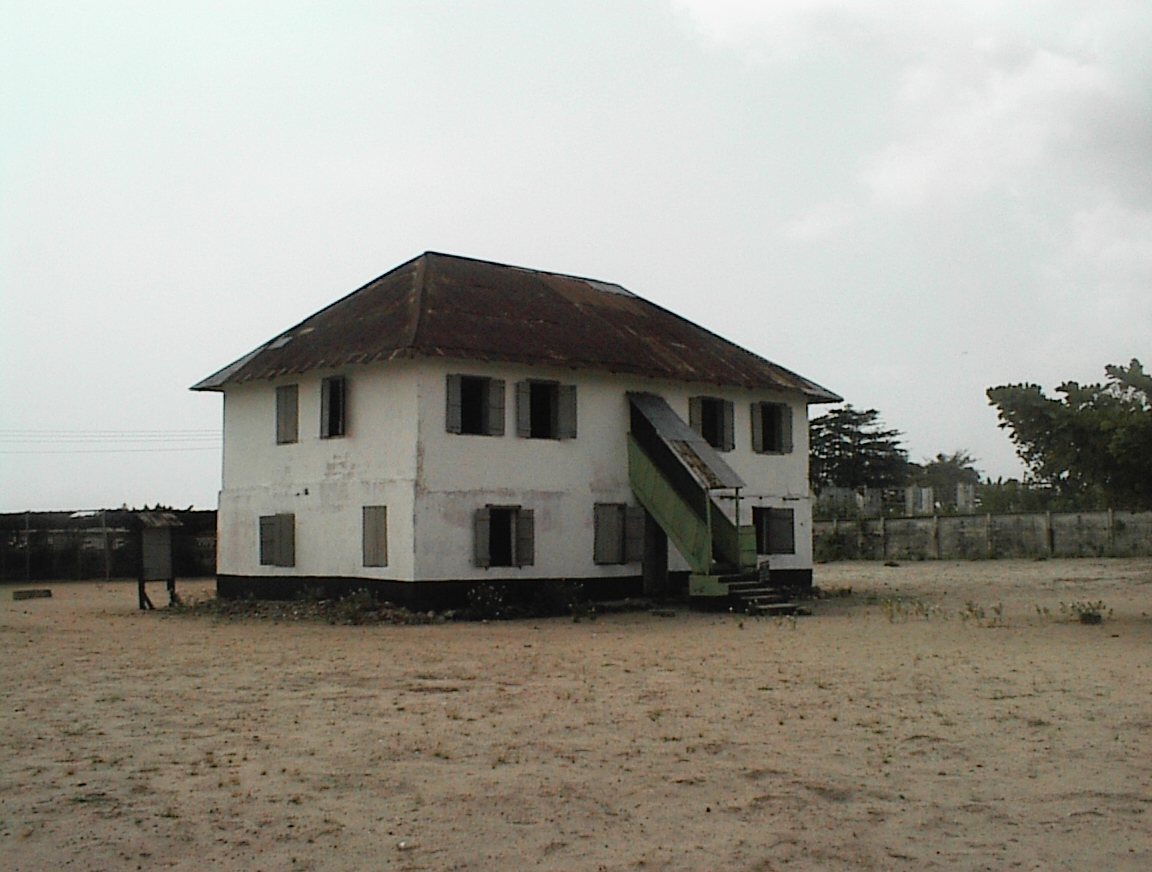 The first multi-storied building in Nigeria, and the first Anglican mission house, taken from a different angle