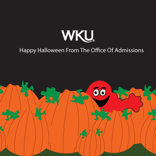 Happy Halloween from WKU Admissions!