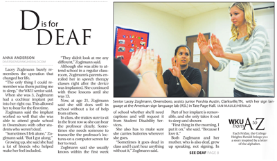 The Herald - D is for Deaf