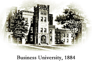 Business University, 1884