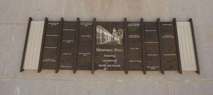 Memorial Wall