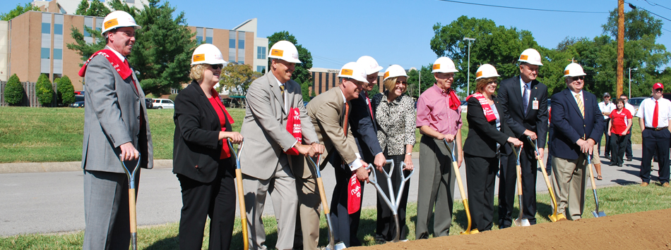Nursing and DPT Groundbreaking Ceremony at the Medical Center