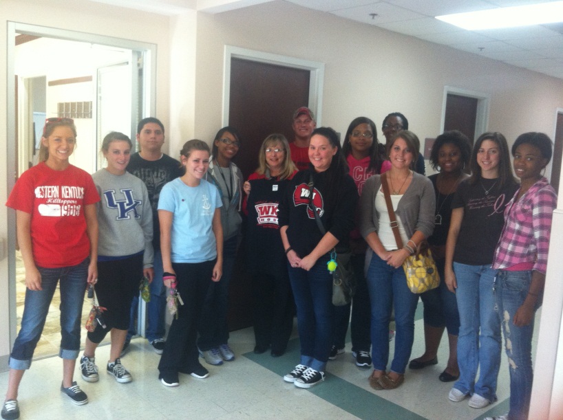 HOSA Students Visit SKYRehab