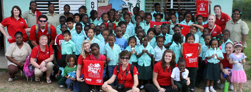 #caption8 Jan Sandidge traveled with the Impact Belize Study Abroad Program which is a service learning course through the College of Health and Human Services to explore the opportunities for students in Communication Disorders to participate in the future.