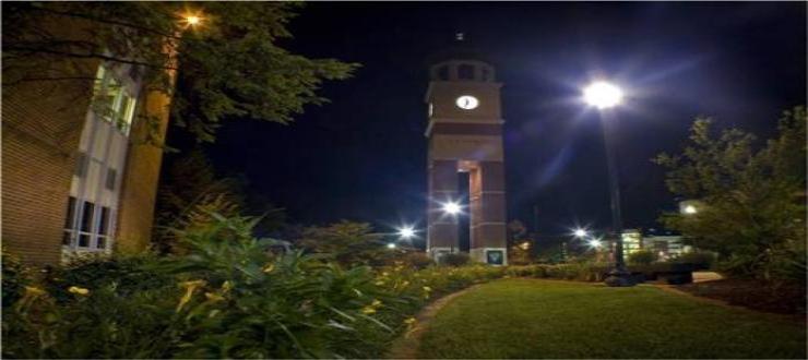 Bell Tower at Nite