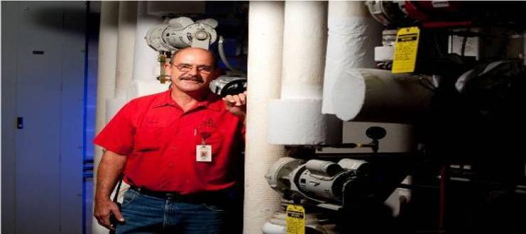 Danny Madison, Plumbing Supervisor