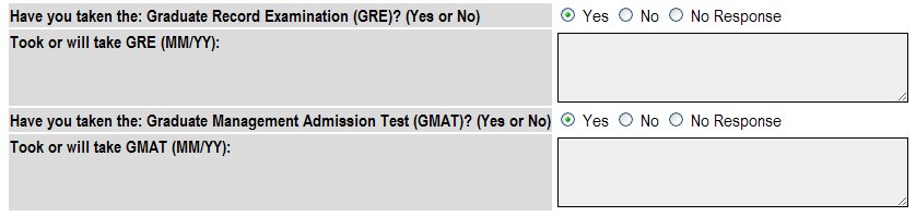 Test Information Test Information