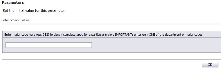 Incomplete Apps Major Code Incomplete Apps Major Code