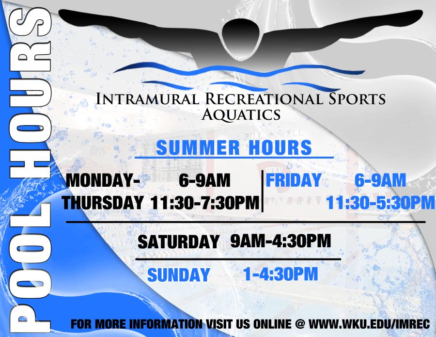 summer pool hours