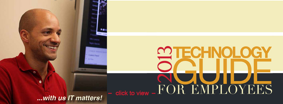2013 Technology Guide For Employees