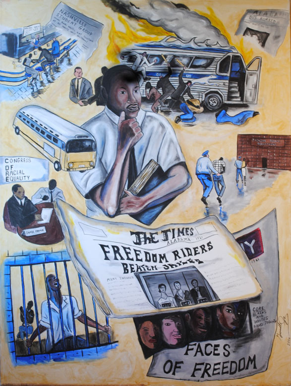 Granville Mitchell MLK, Jr mural