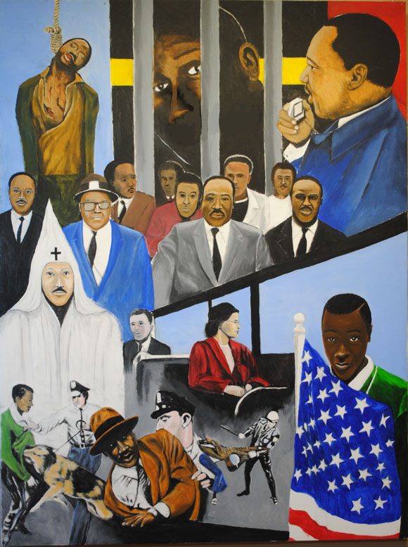 Withrow MLK, Jr. mural