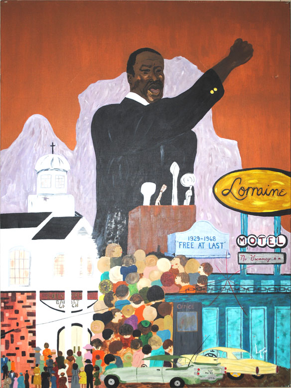 Thelma Green MLK, Jr. mural