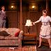 Junior Chris Callahan and senior Victoria Siegrist in Noises Off.
