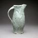 ceramic pitcher, celadon glaze