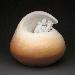 ceramic sculpture, earthen ware, cold surface, paint