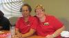 Kathy and Ida enjoying the staff presentations.