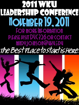 leadership conference poster