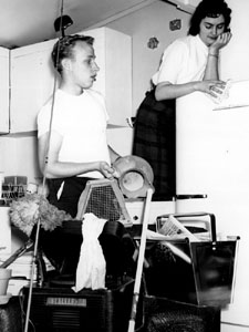 Couple in Vets Village home