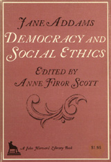 Book cover of Democracy and social ethics