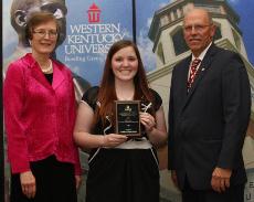 Amber Shacklette 2012 BSW Outstanding Undergraduate Student in Bowling Green