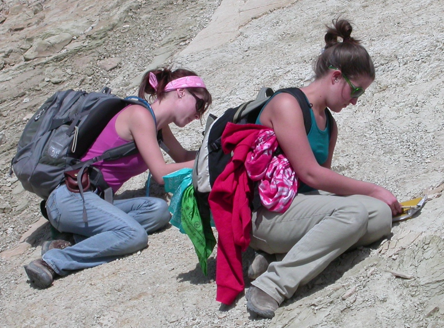 geology students