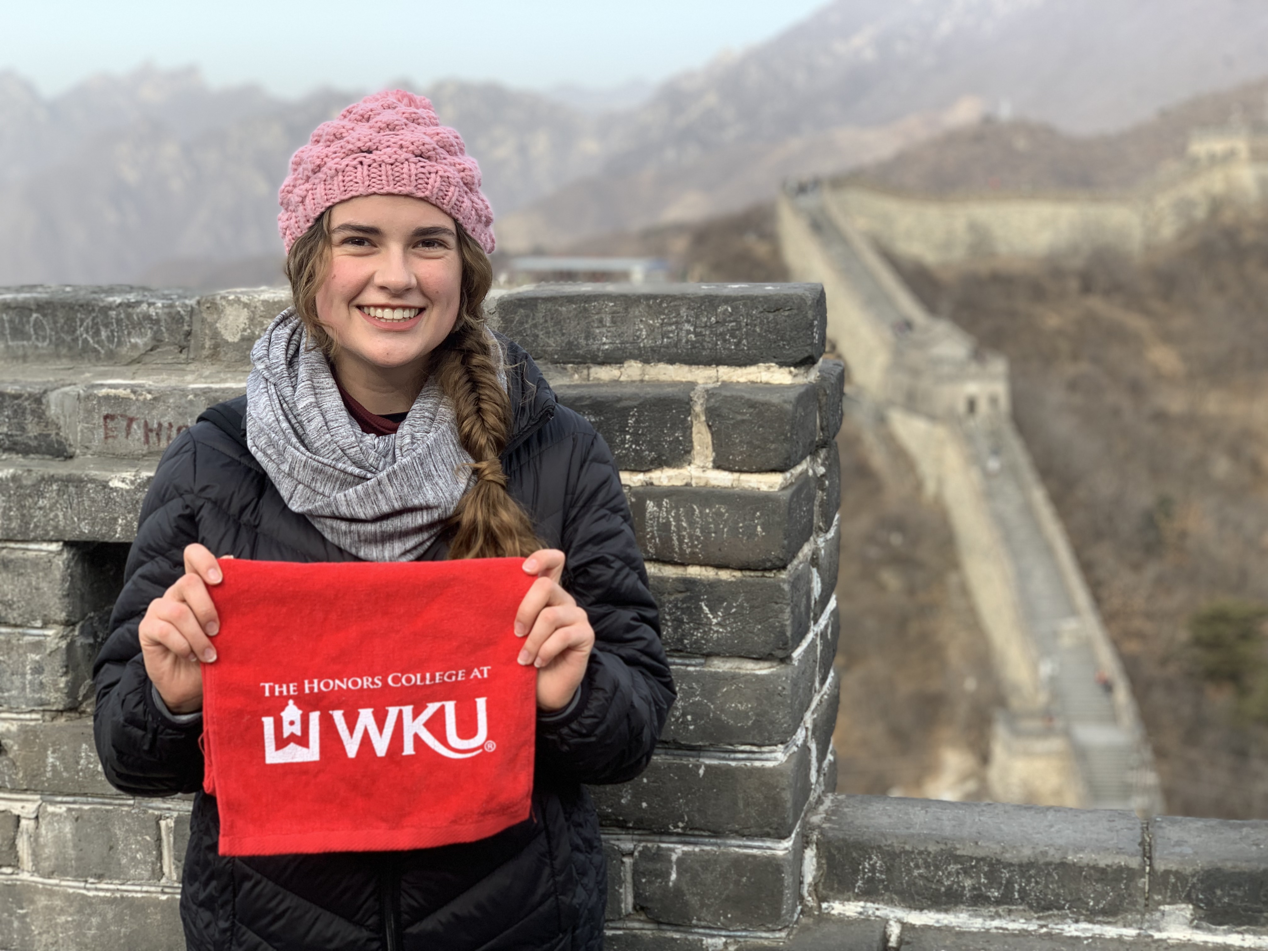 Fall 2019 Hilltoppers Abroad Winner (Zena Pare, Semester at Sea: China)