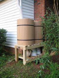 Photo of Finished Barrel that was Donated