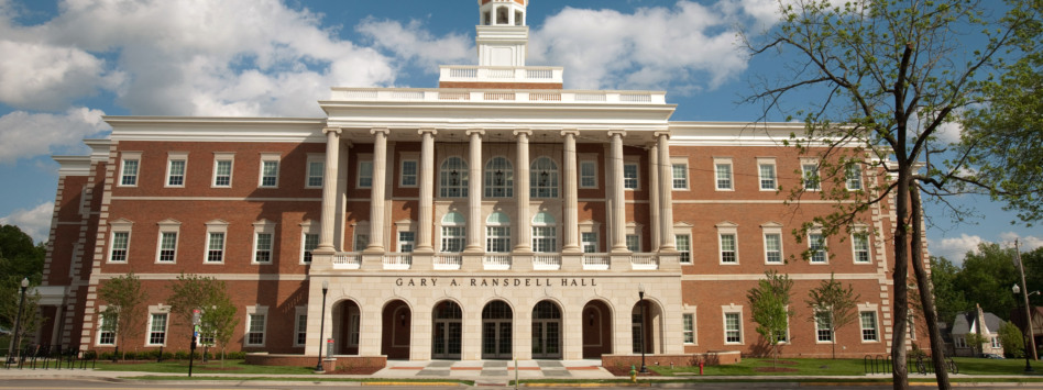 Ransdell Hall is LEED Gold certified by the U.S. Green Building Council