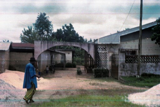 A compound in one of the villages