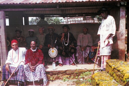 Chiefs seated for the Ikoro Akanu presentation