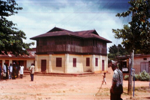 A house of a wealthy person close to Eke Oba, the former slave market