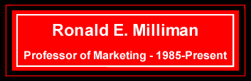 Red Box with Ronald E. Milliman, Ph.D., Professor of Marketing 1985-Present