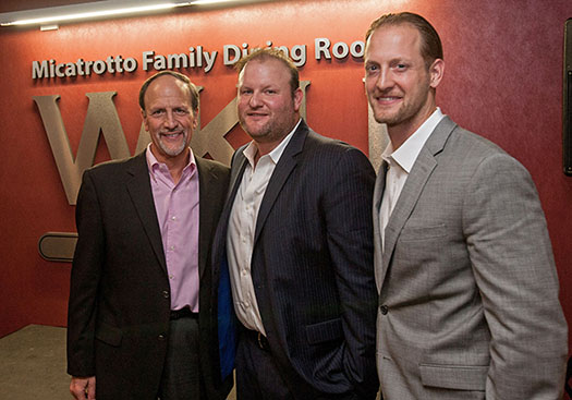 Three member of Micatrotto family