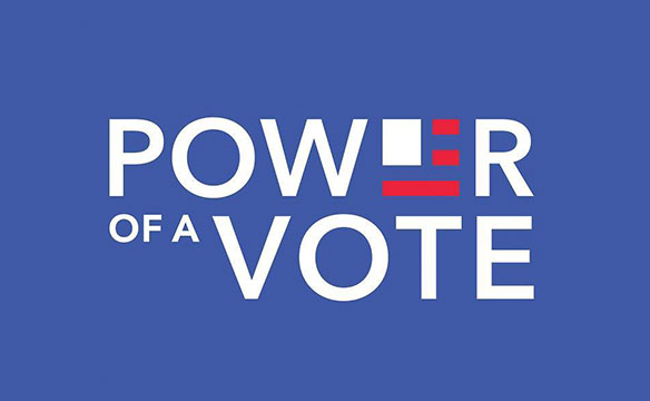 Power of a vote logo