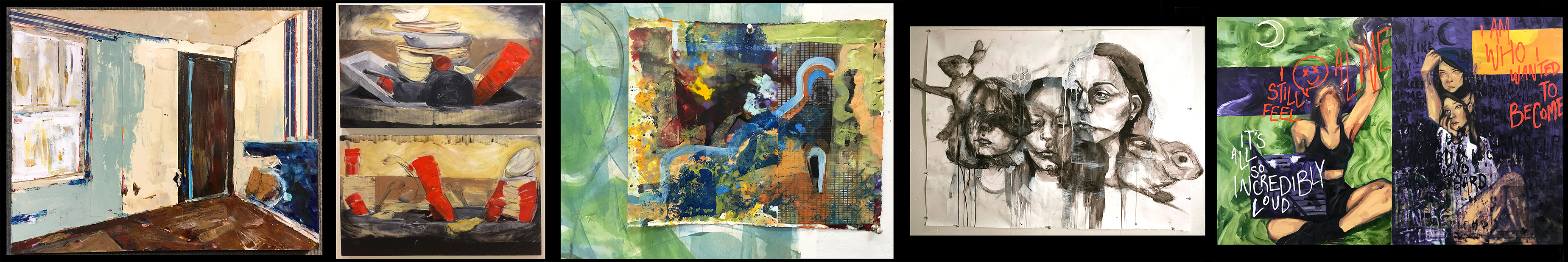 Student Images Paintings 2 Group of Student Paintings 2