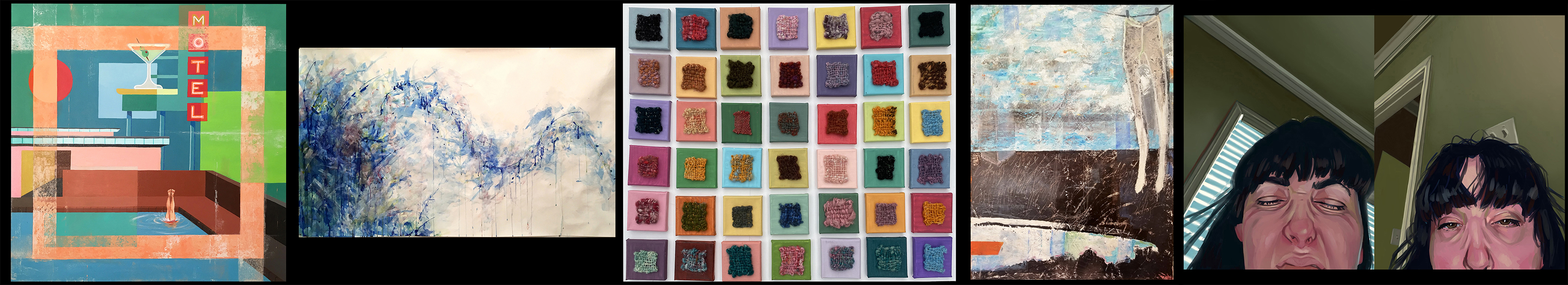 Student Images Painting 3 Group of Paintings 3