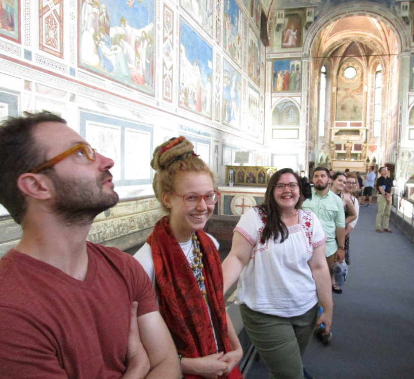 Art History Students on Study Abroad