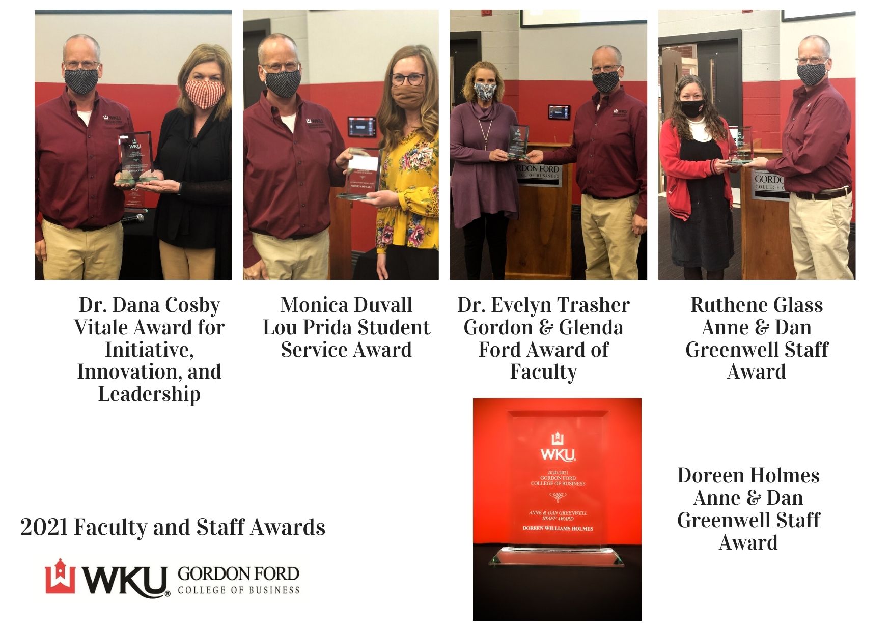 Faculty and Staff Awards 2021
