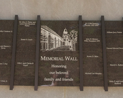 Memorial Wall