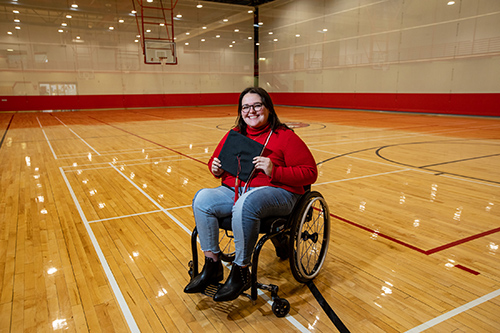 WKU student with diploma