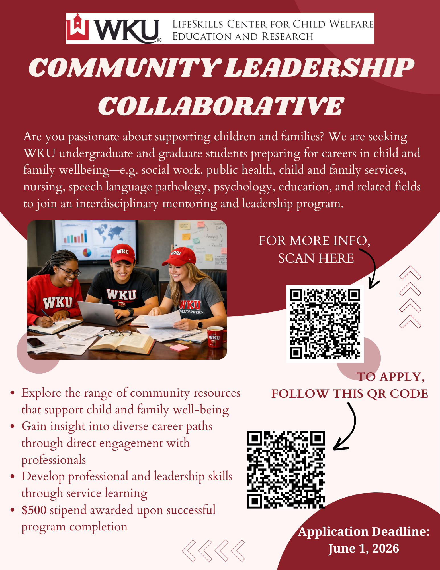Community Leadership Flyer 