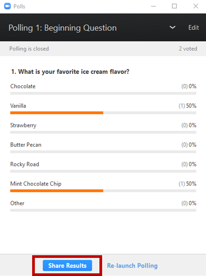 Using Polls in a Meeting Using Polls in a Meeting