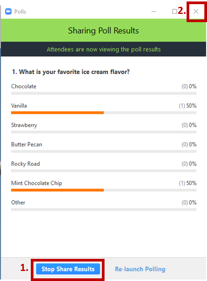 Using Polls in a Meeting Using Polls in a Meeting