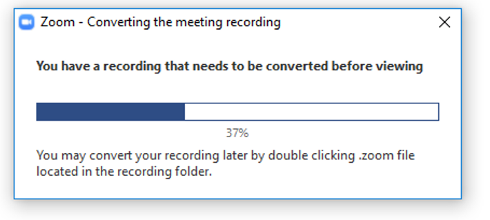 Recording your Meeting