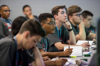 Students at personal financial planning summer camp, hosted by WKU.