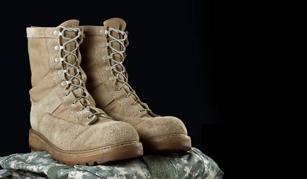 Military Boots & Uniform