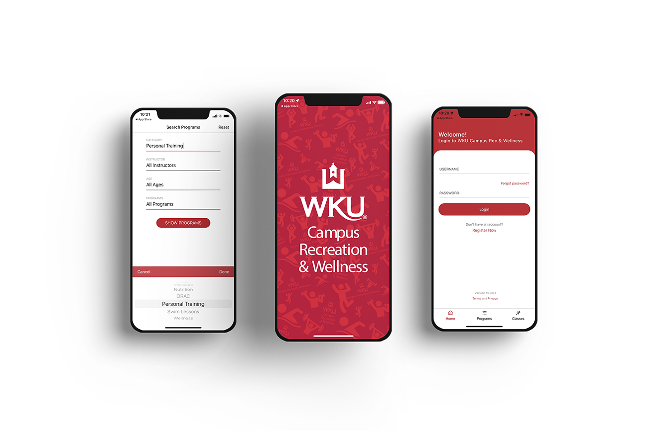 The WKU Campus Recreation & Wellness App