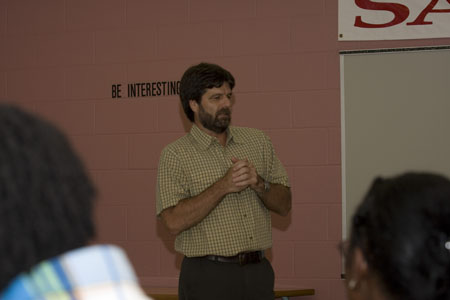 Teacher Teaching in the classroom